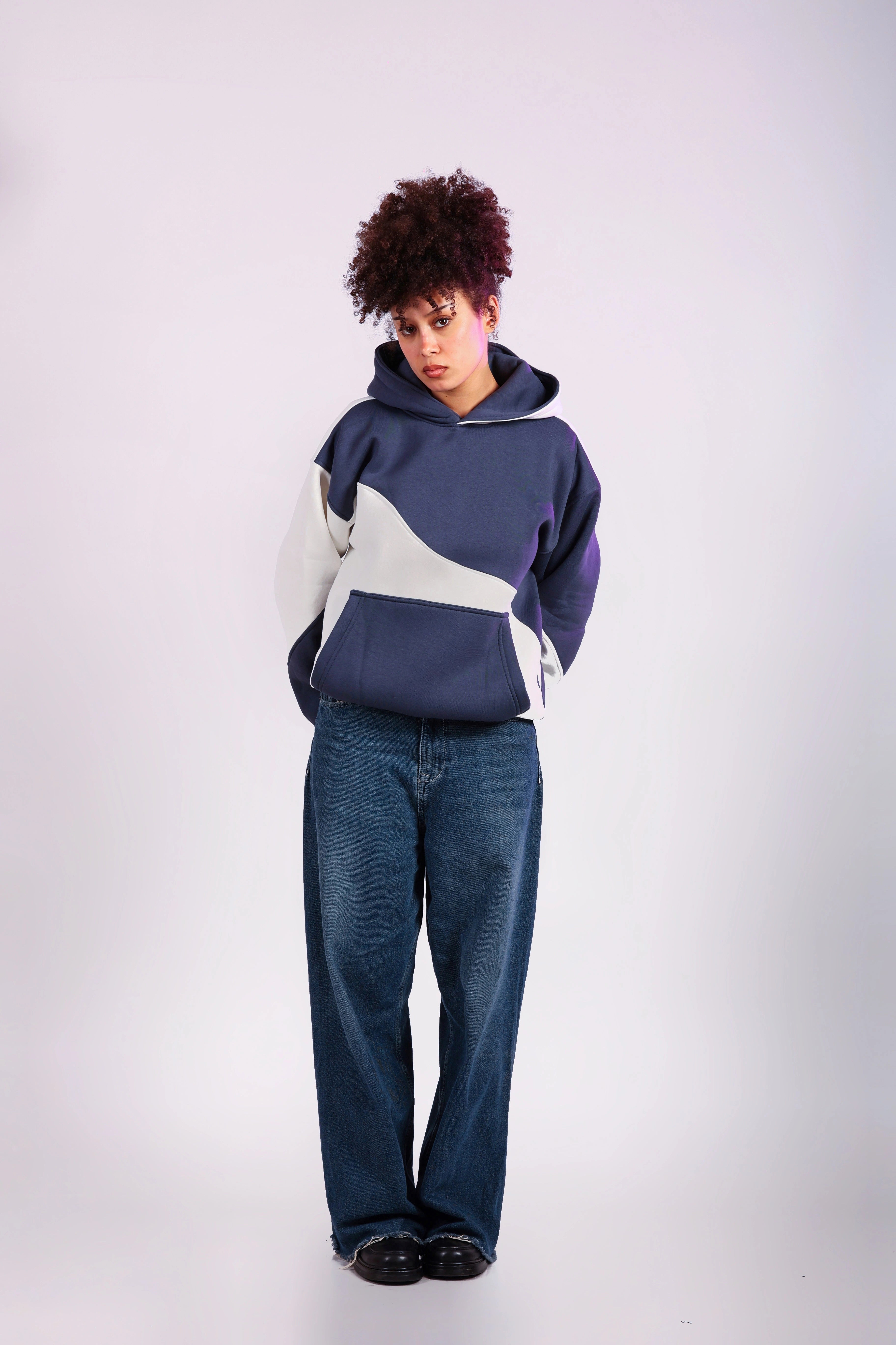 Sweat à capuche Midnight Tide pour femme