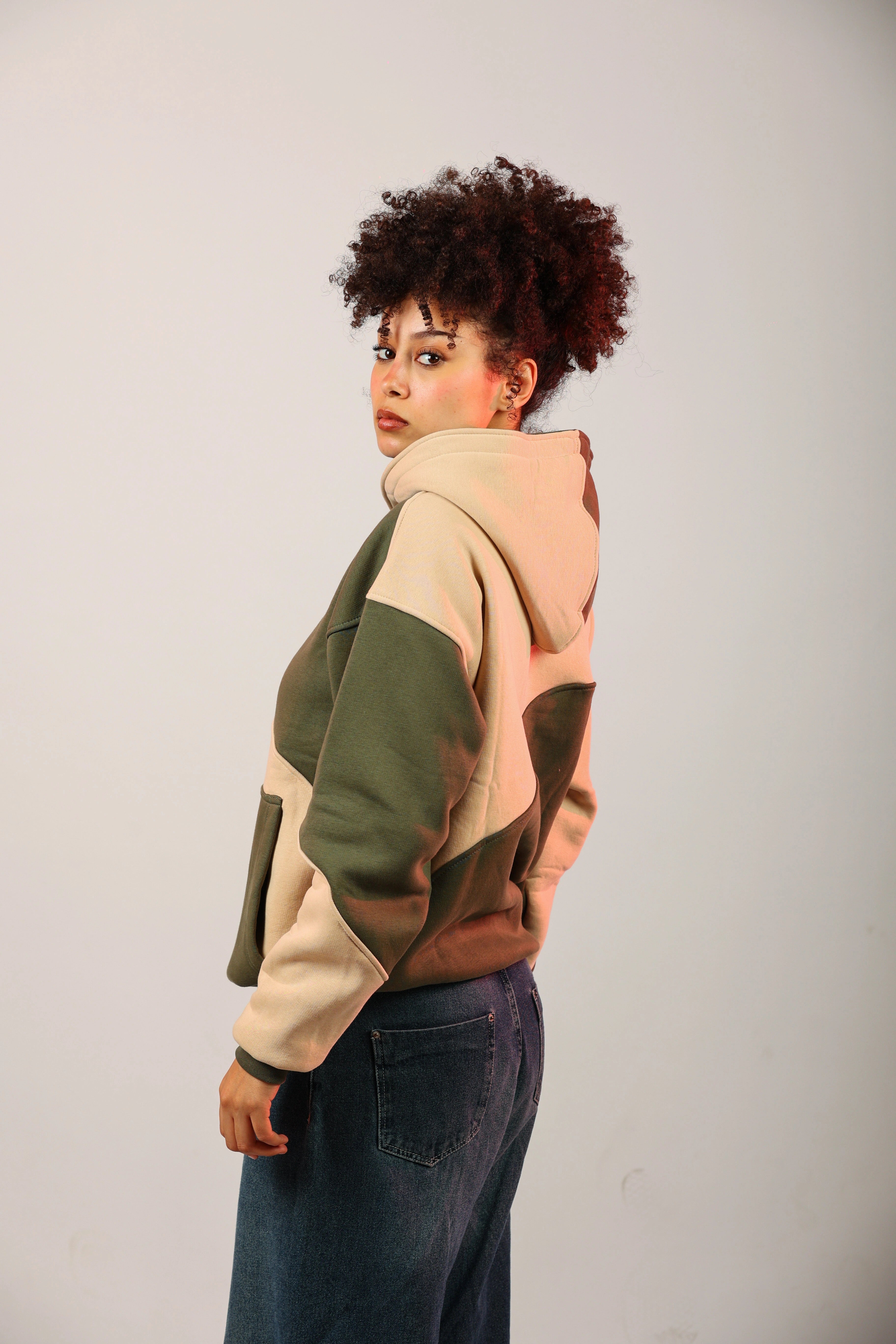 Sweat à capuche Forest Ripple pour femme