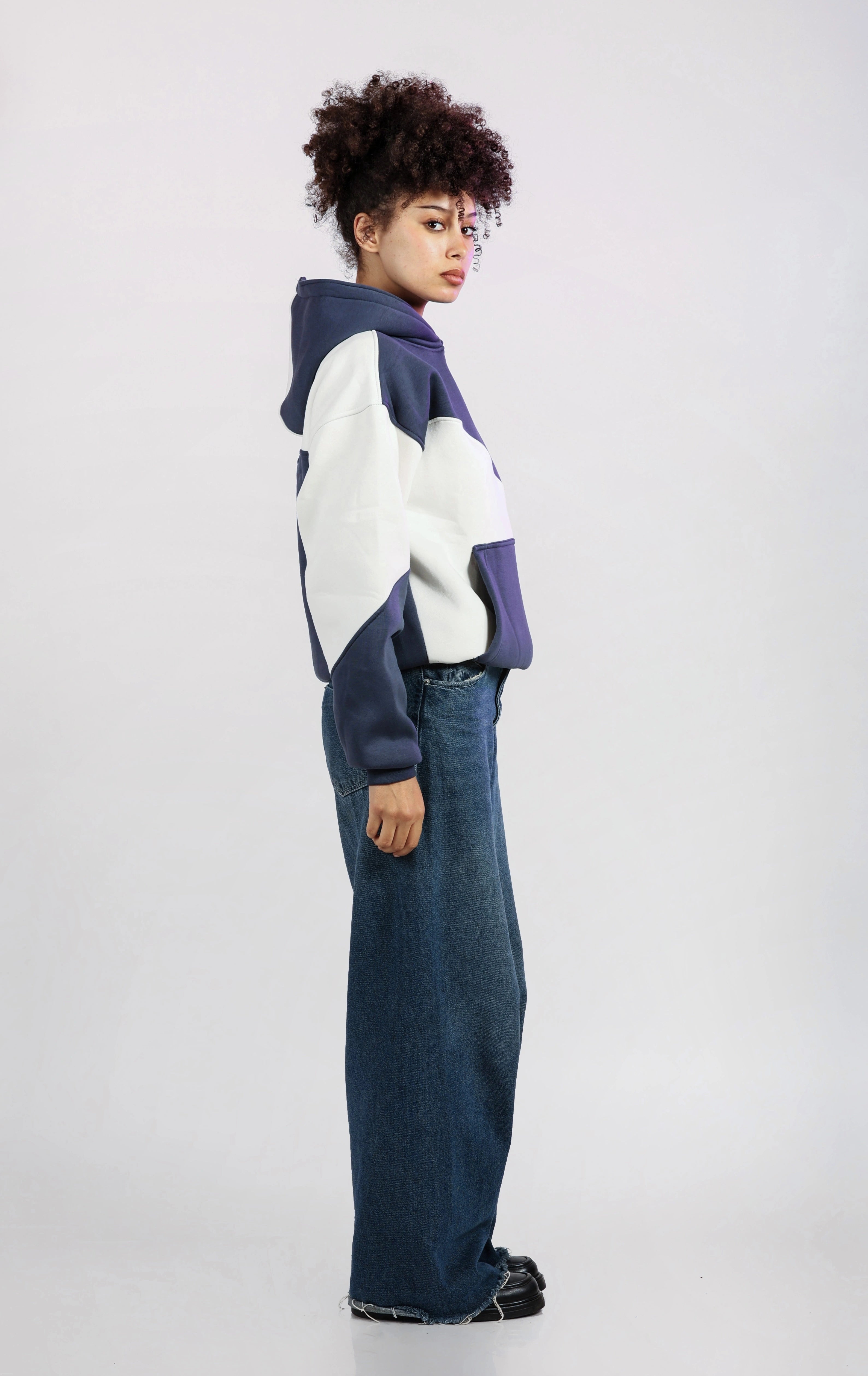 Sweat à capuche Midnight Tide pour femme