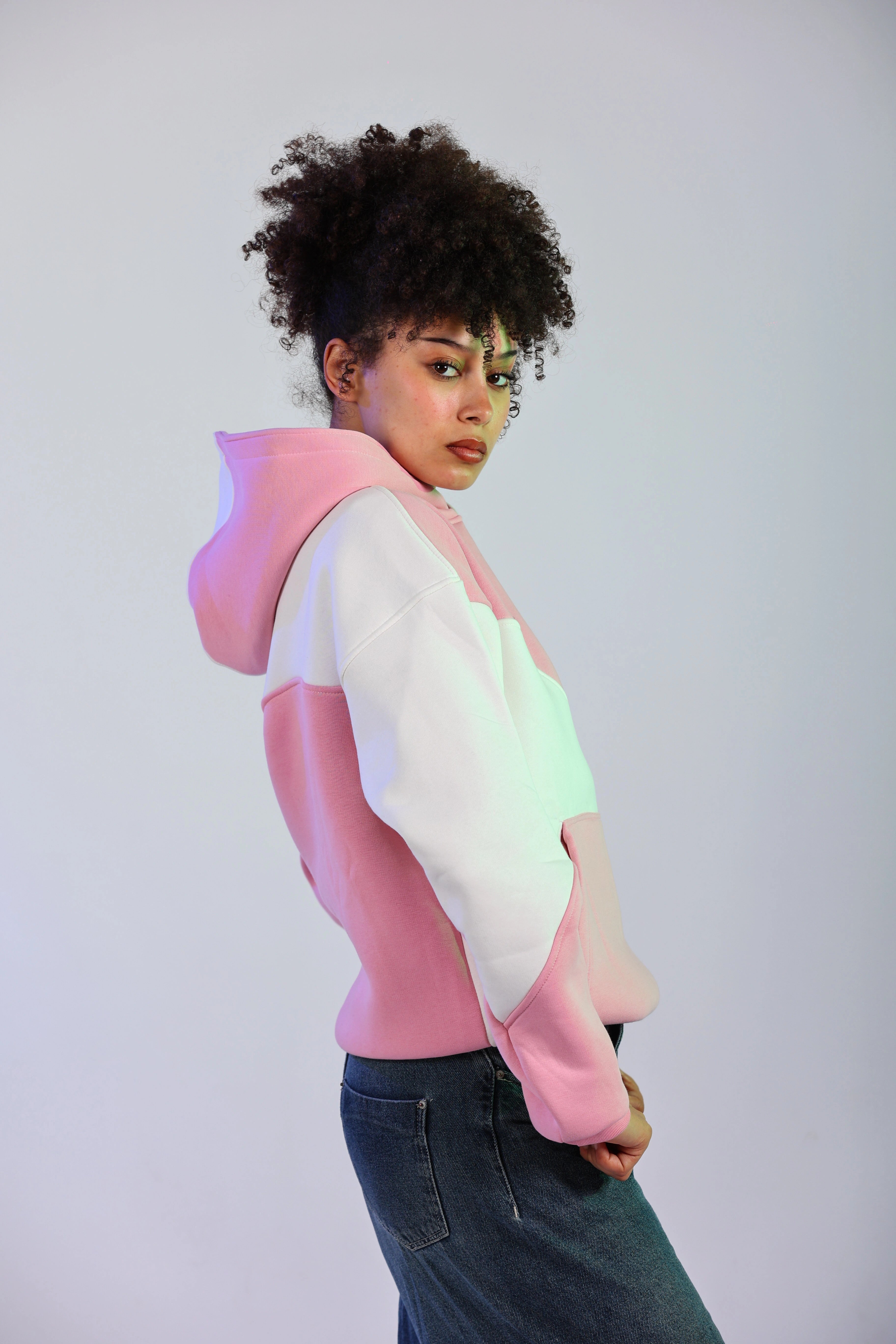 Sweat à capuche en coton Bloom Femme