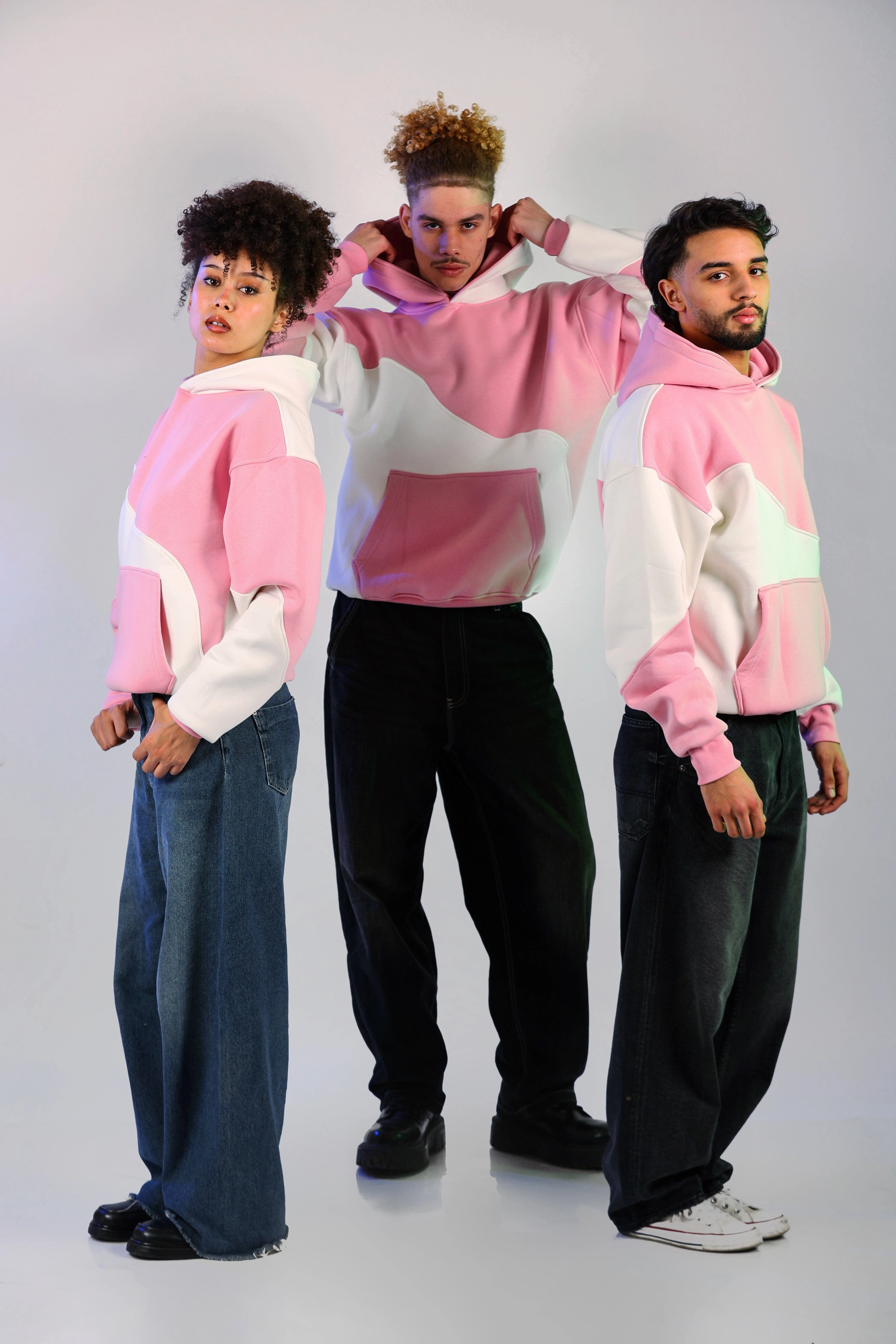Sweat à capuche en coton Bloom pour homme