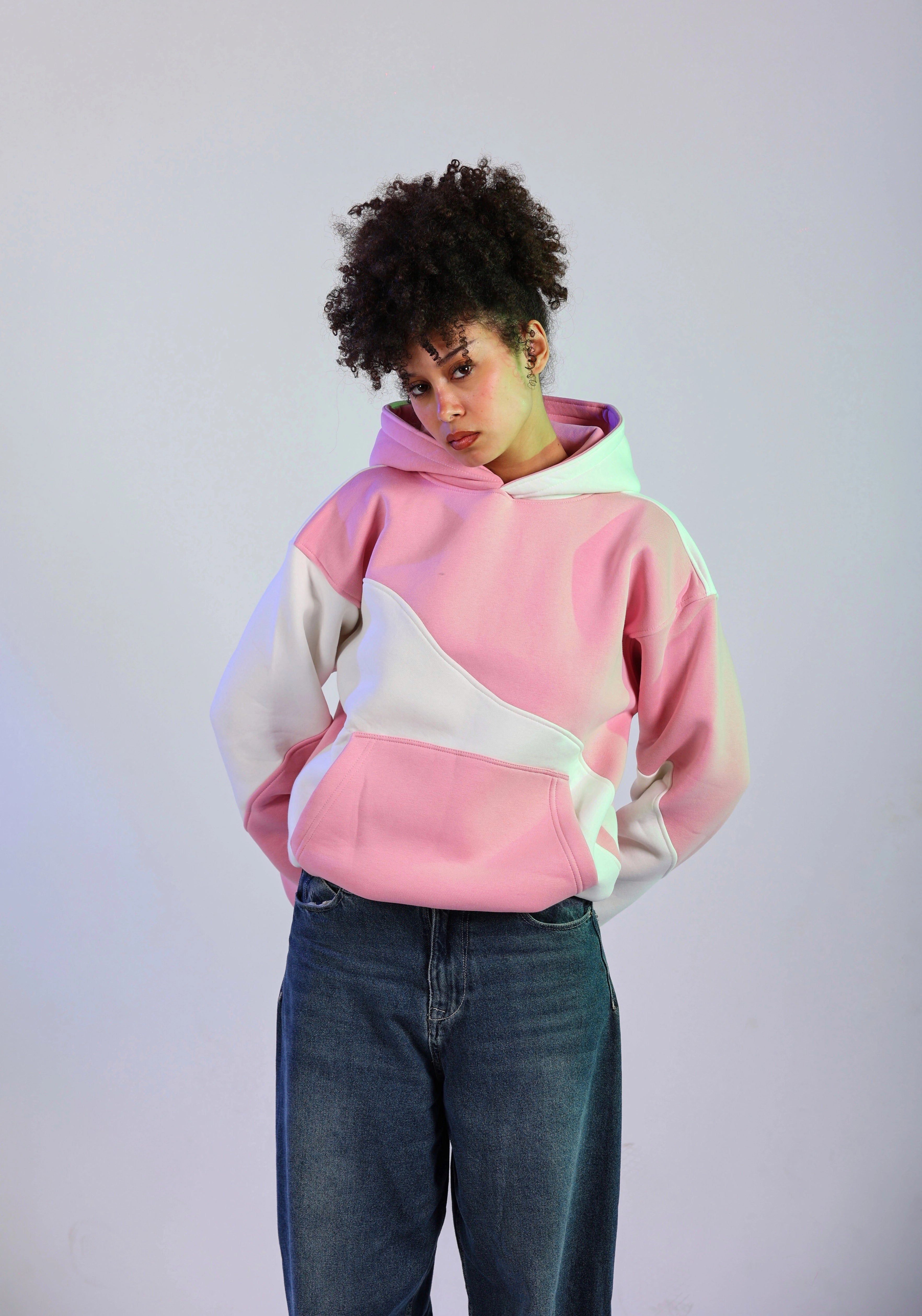 Sweat à capuche en coton Bloom Femme