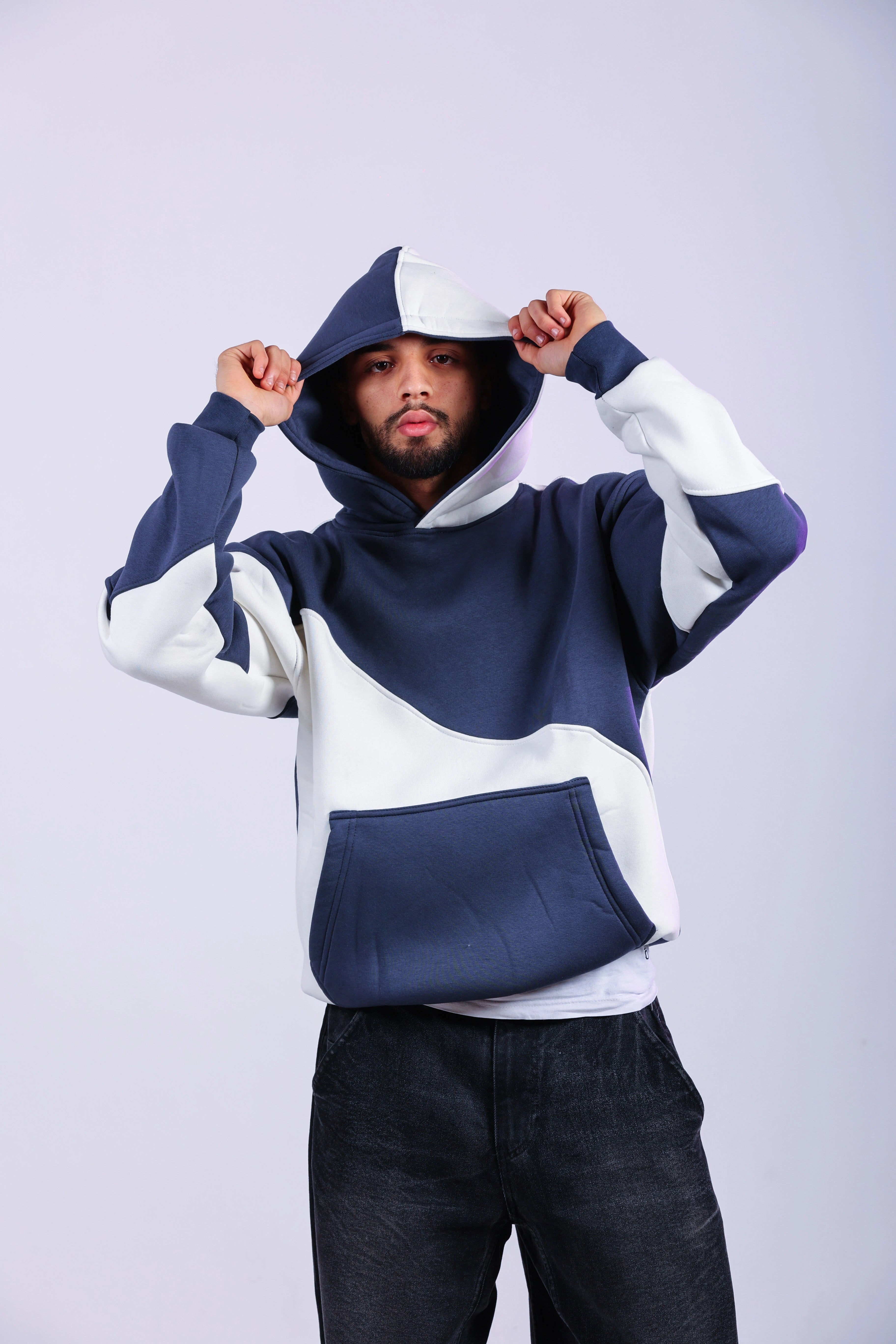 Sweat à capuche Midnight Tide pour homme