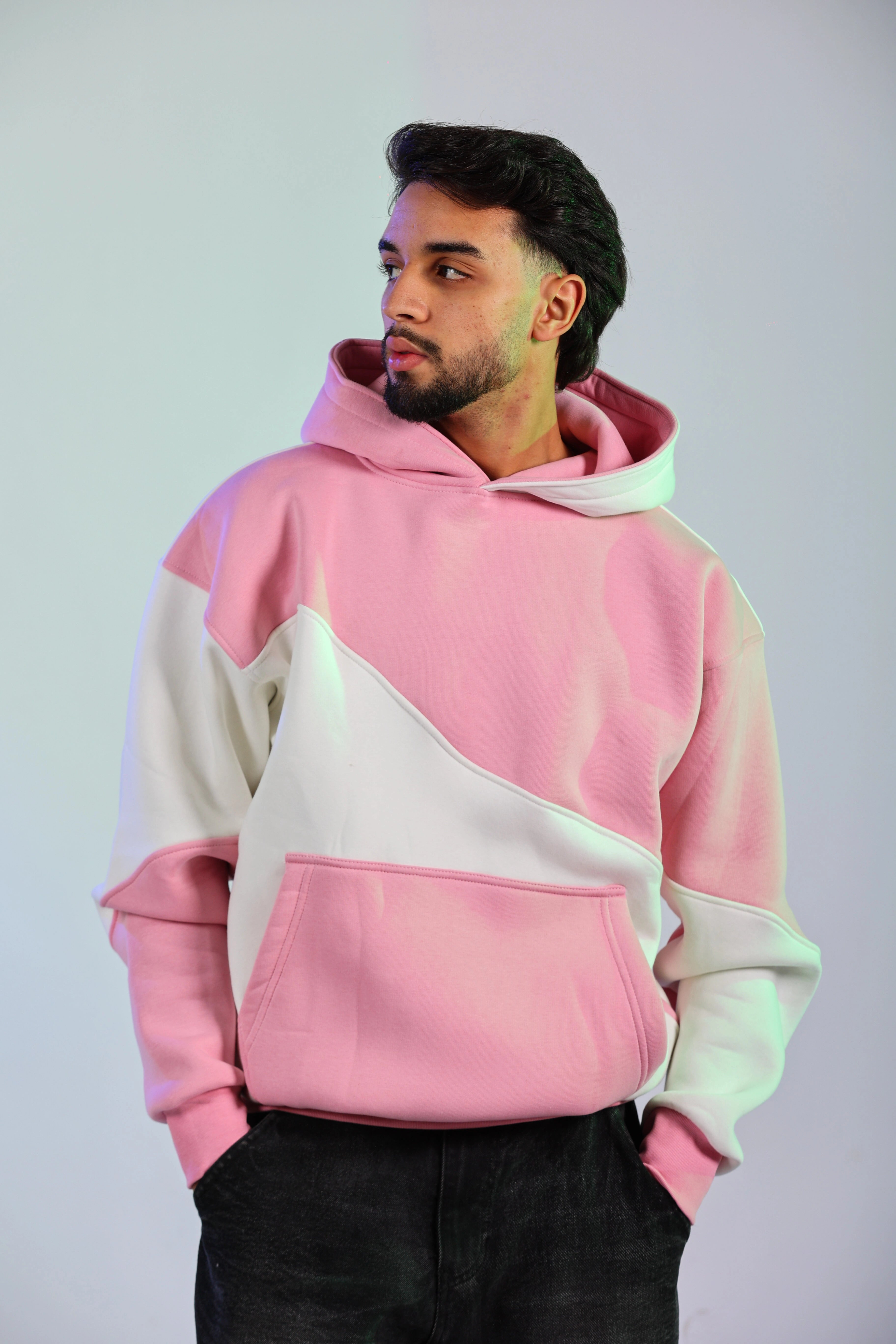 Sweat à capuche en coton Bloom pour homme