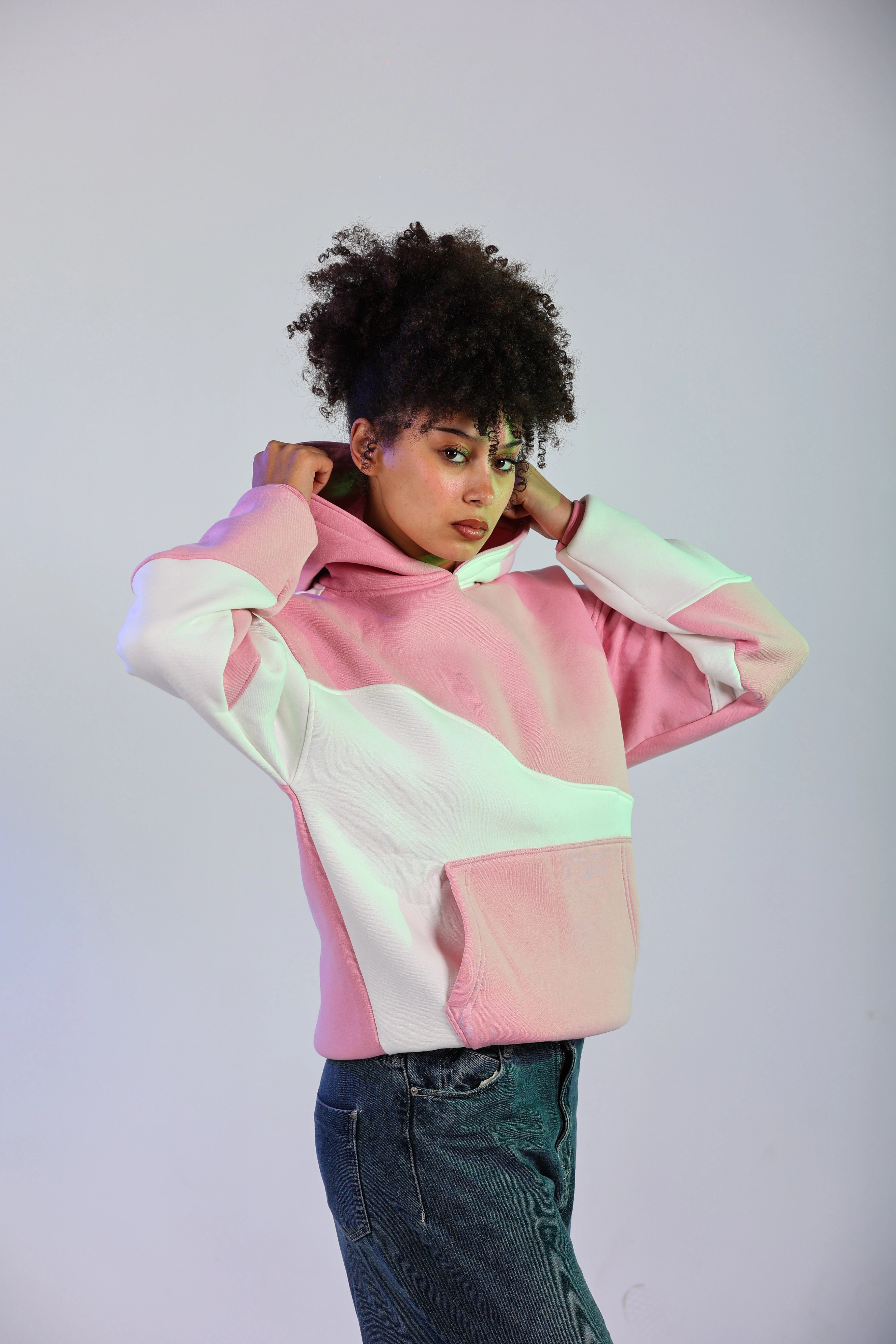 Sweat à capuche en coton Bloom Femme