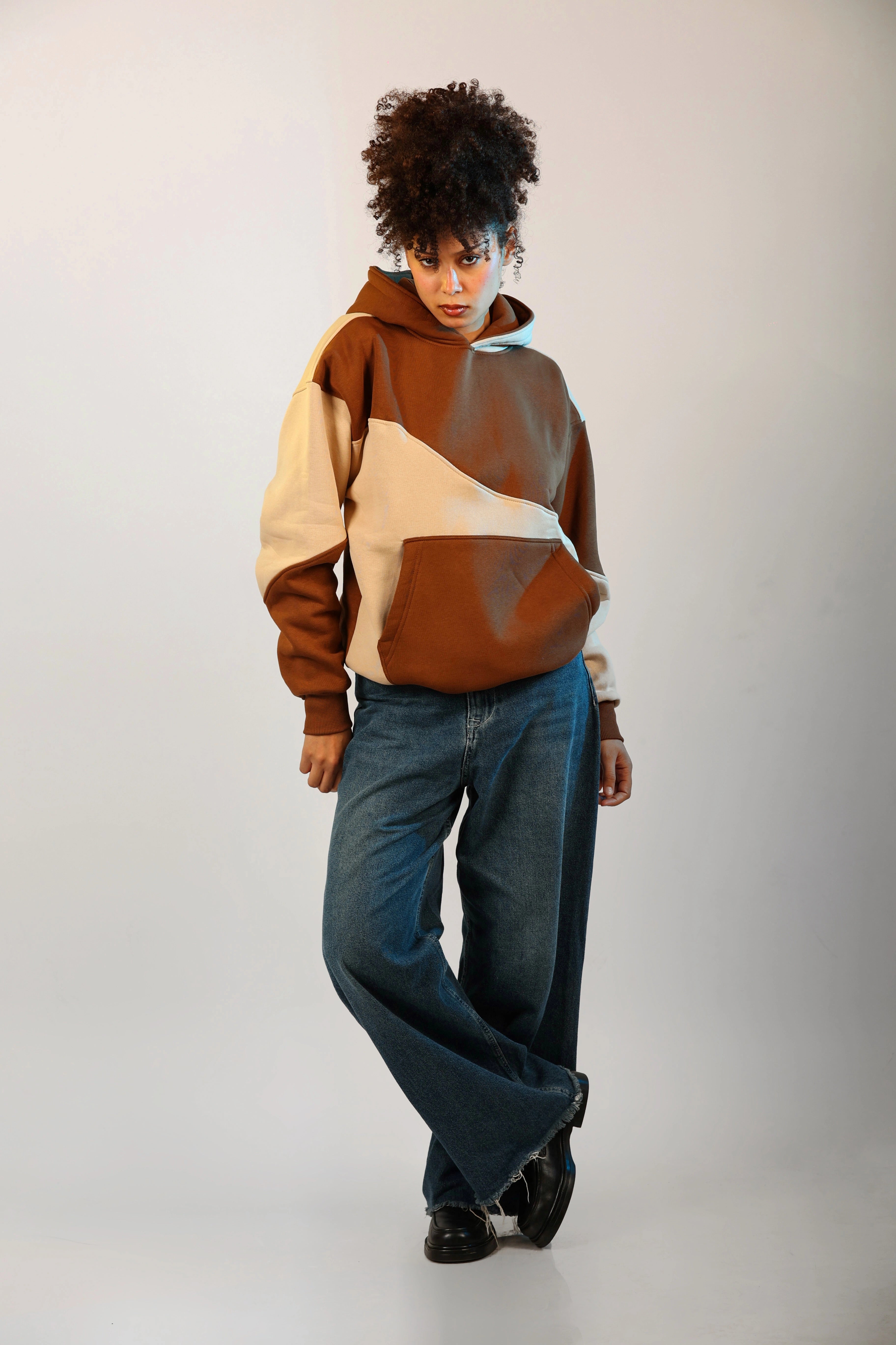 Sweat à capuche Forest Ripple pour femme