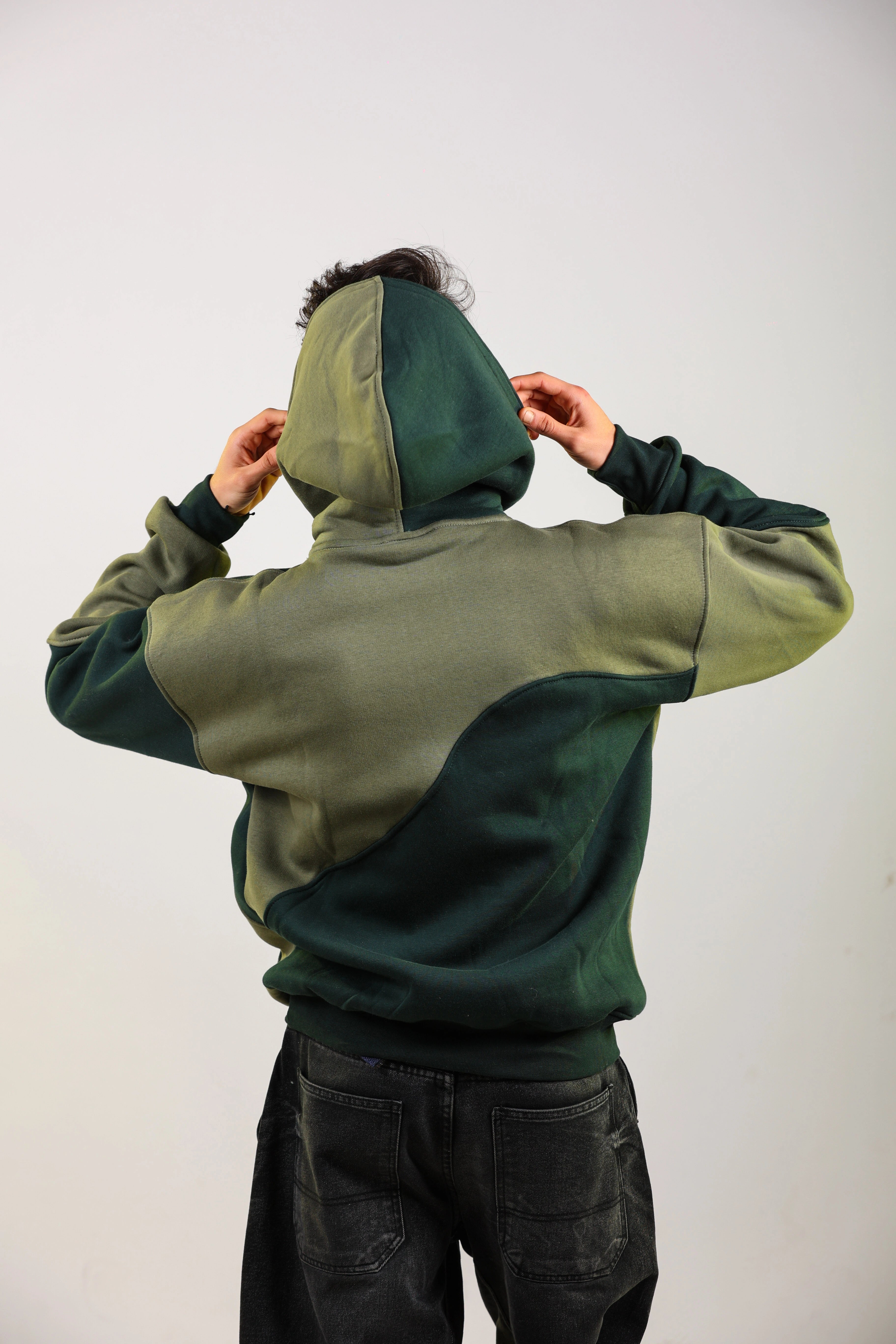 Sweat à capuche Shadow Moss pour homme