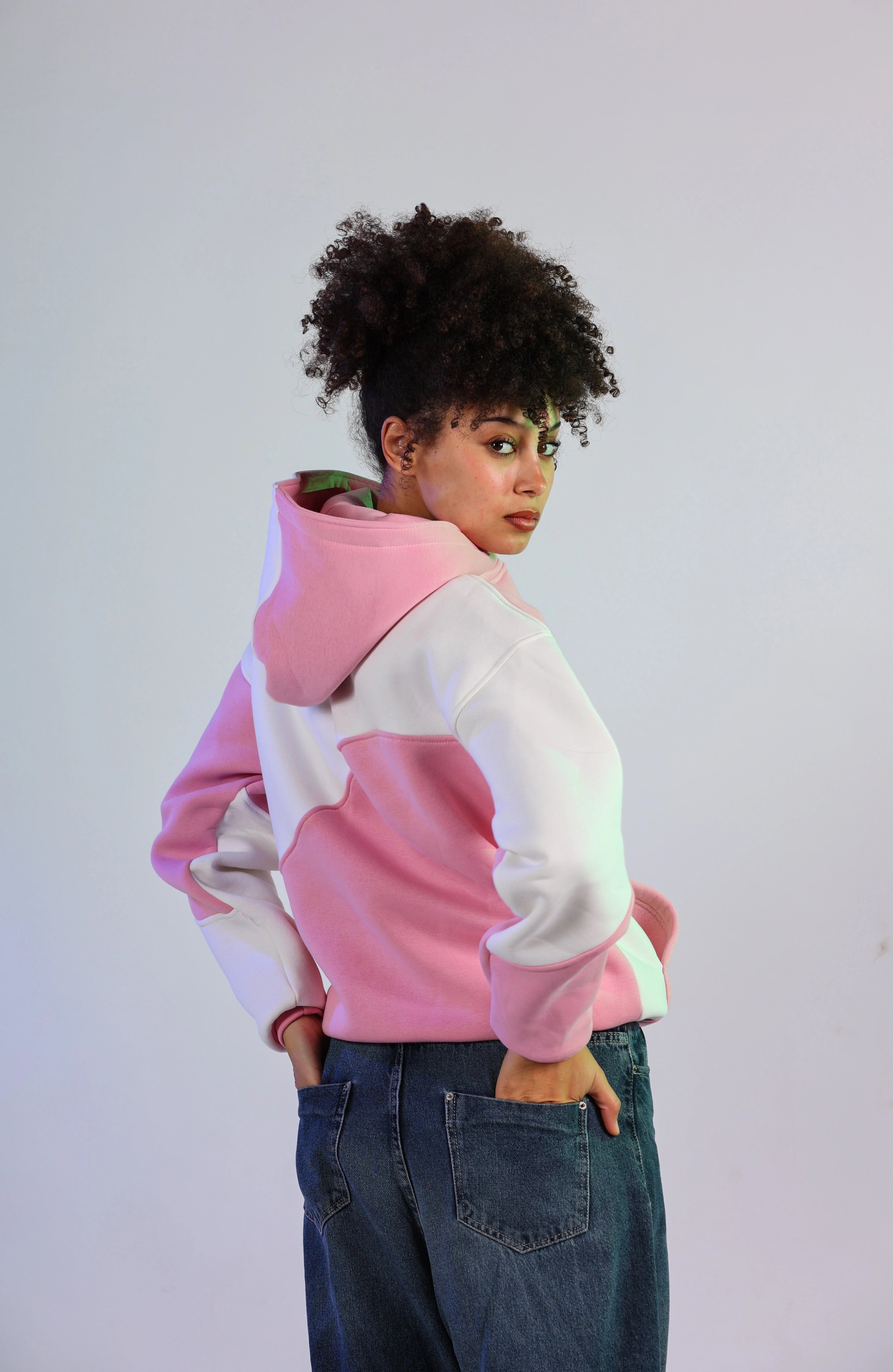 Sweat à capuche en coton Bloom Femme