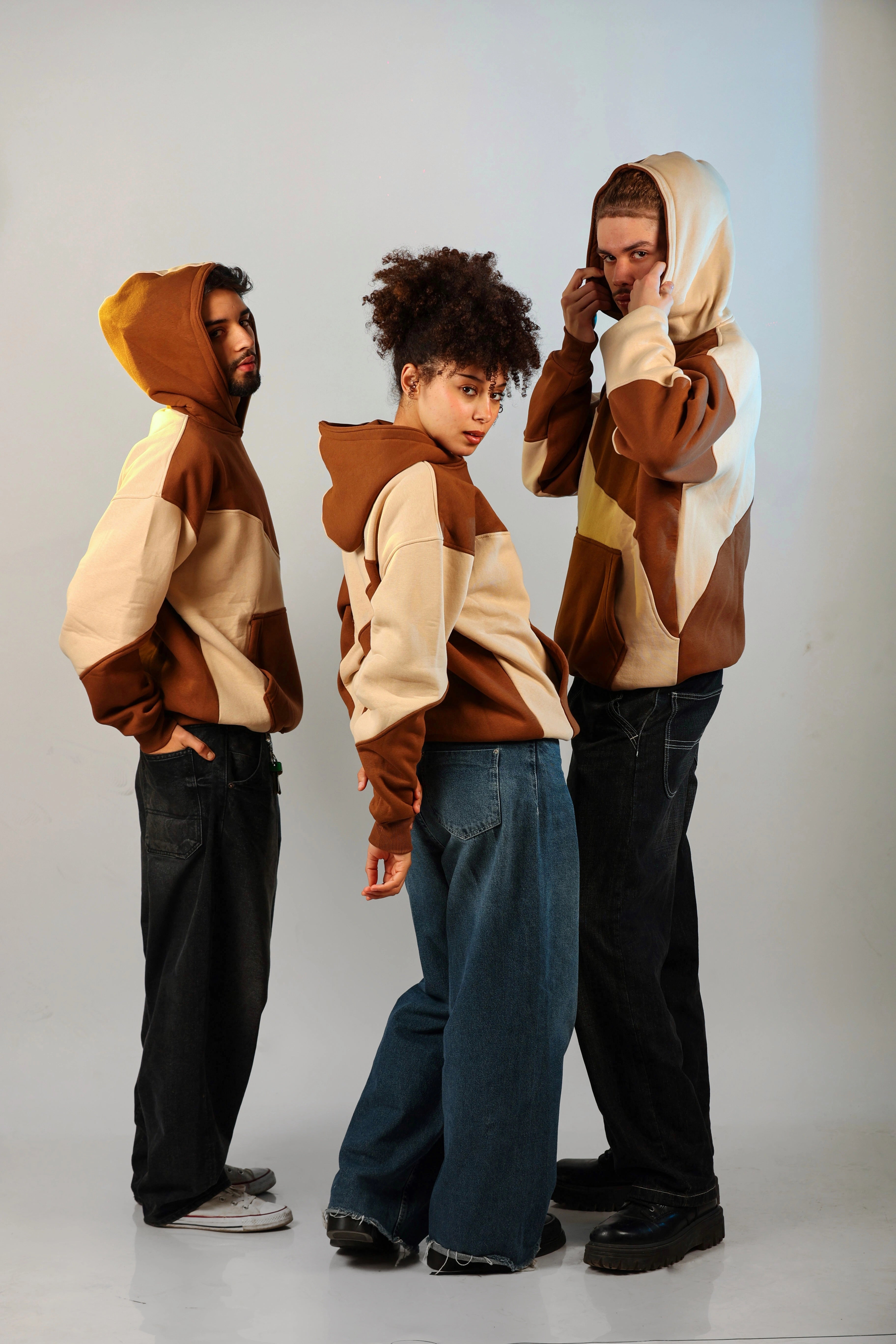 Sweat à capuche Forest Ripple pour femme