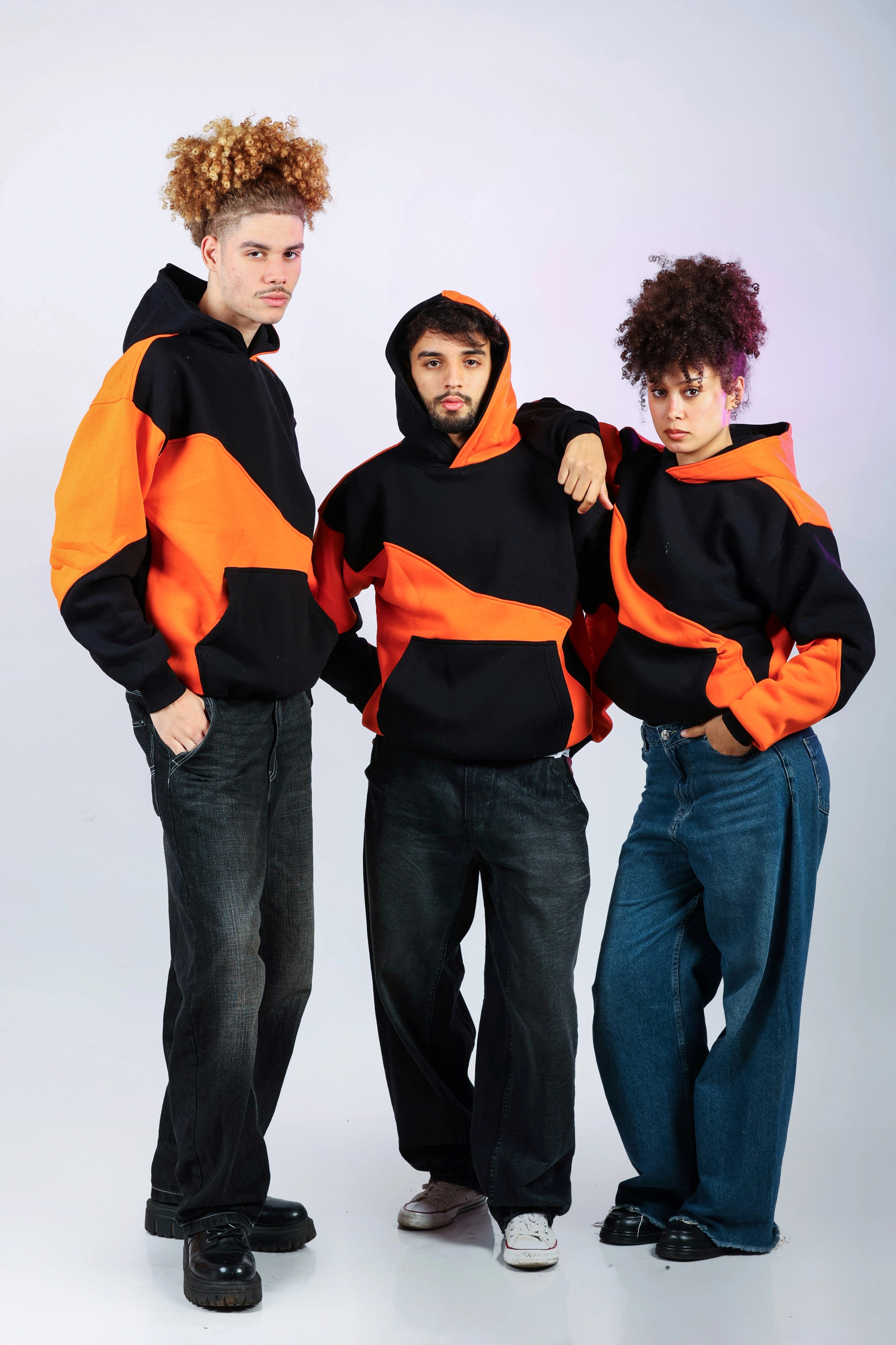 Sweat à capuche Inferno Clash pour homme