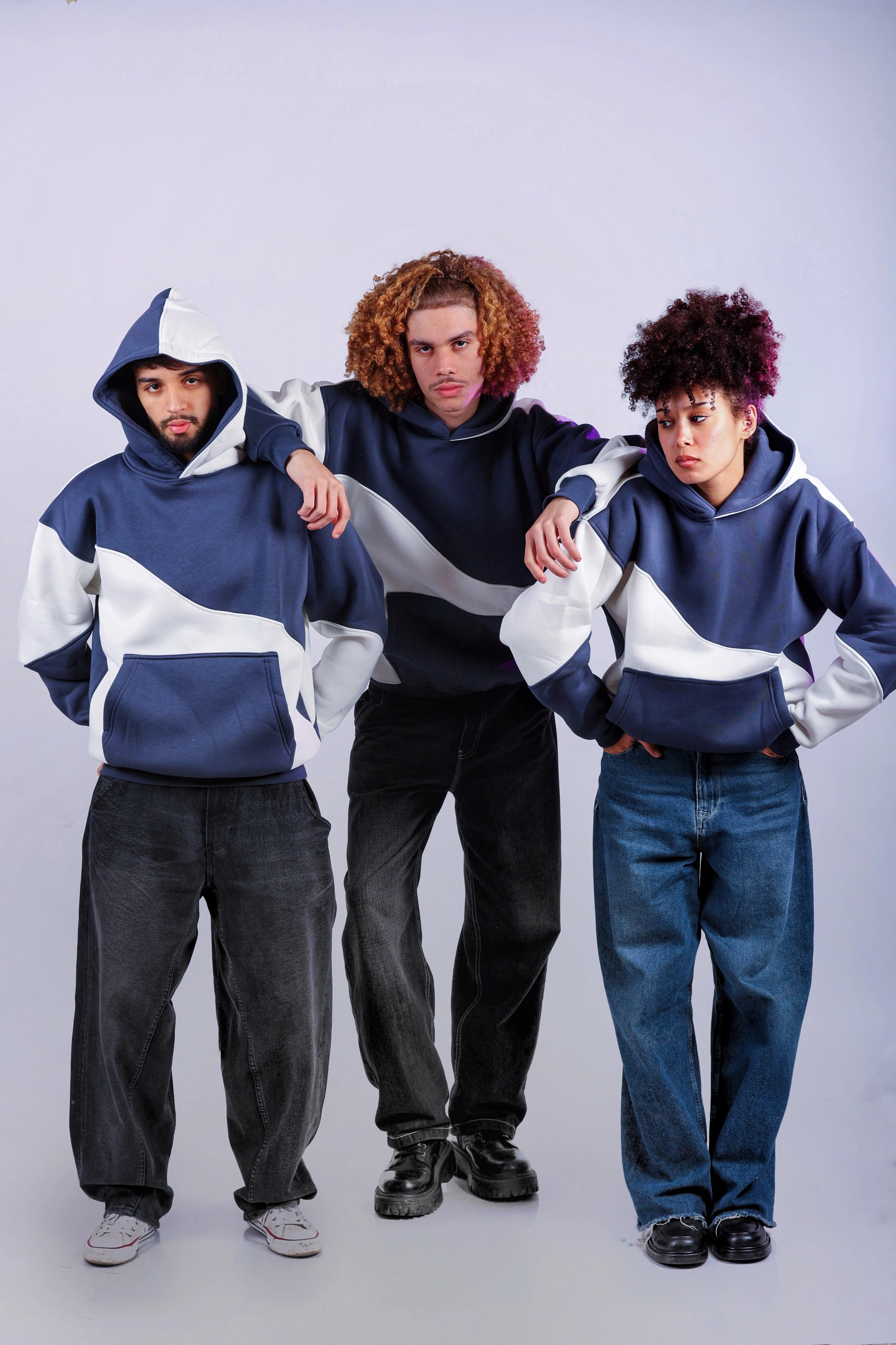 Sweat à capuche Midnight Tide pour homme